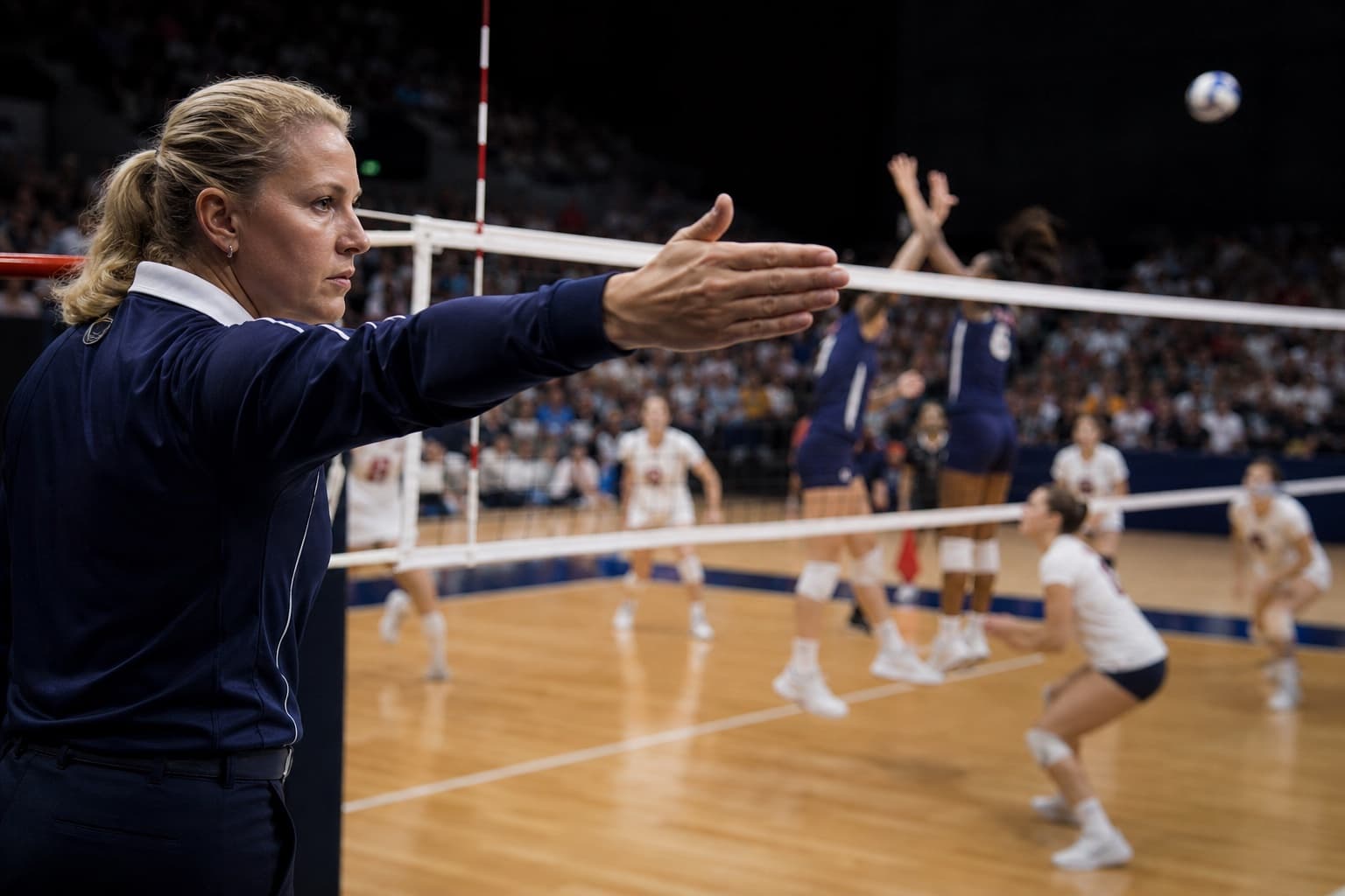 Volleyball spike